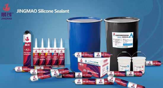 Sigillante per vetro con colla RTV Sigillante siliconico resistente alle intemperie per sigillatura di pareti in vetro e smalto