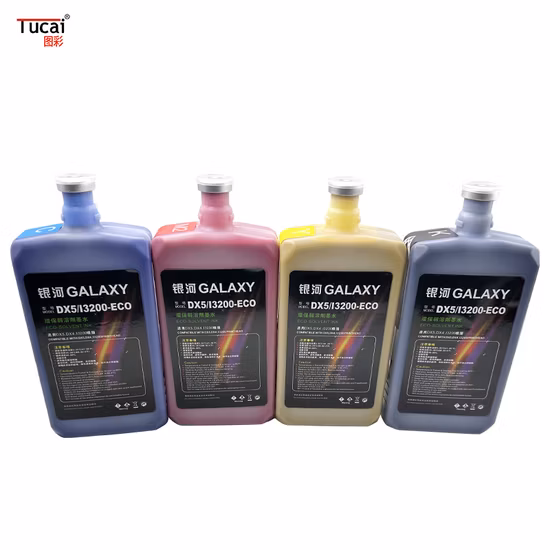 Prezzo economico Inchiostro solvente originale 100% Galaxy Eco per stampante Epson Dx5 3212ld+ 1812AG+ 1818AA+